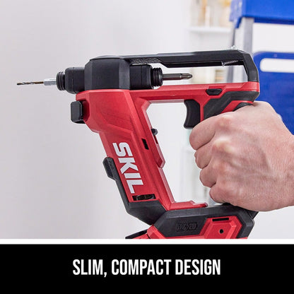 12V/20V Brushless Flip Drill, 20V Kit