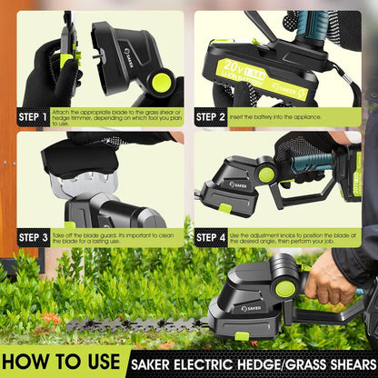Cordless Shrub Trimmer
